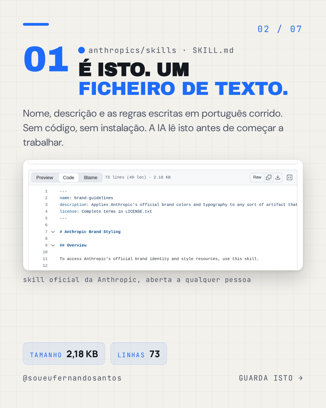 O ficheiro real